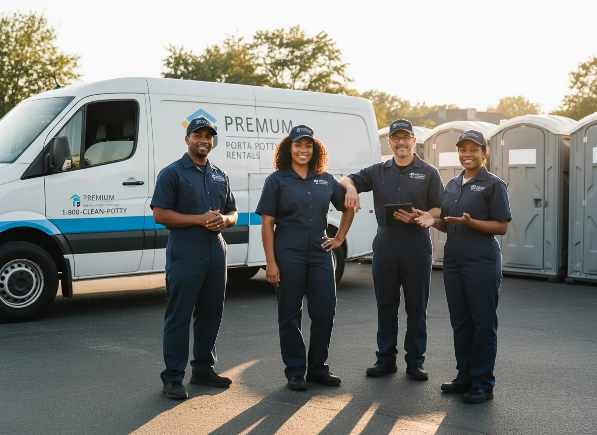 VIP Portable Toilets company in Robertsville, OH